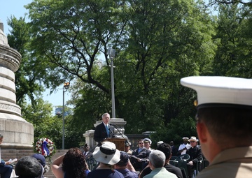 Marines attend Sailors and Soldiers Observance in New York City
