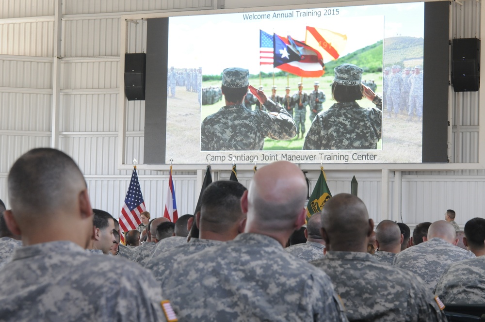 Welcoming of Troops AT 2015