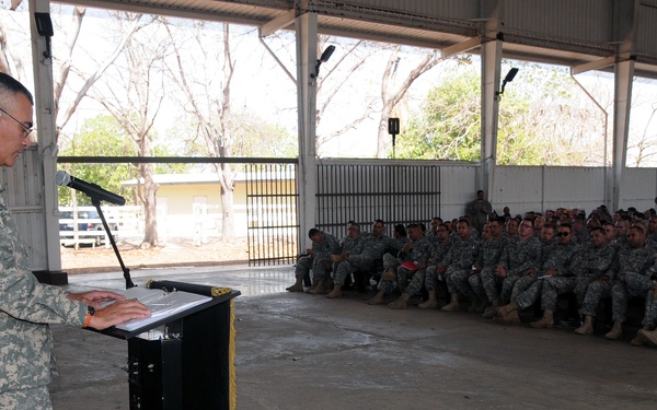 Welcoming of Troops AT 2015