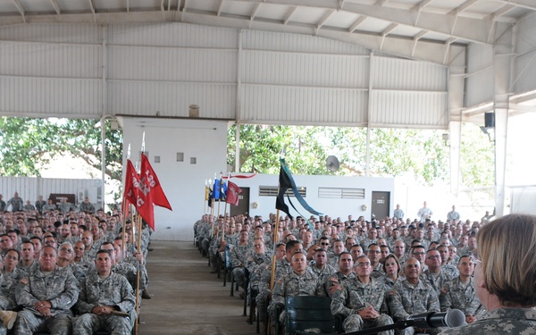 Welcoming of Troops AT 2015