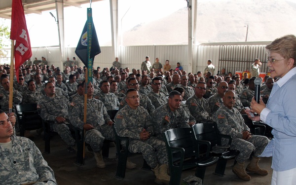 Welcoming of Troops AT 2015