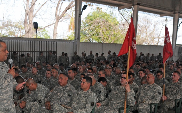Welcoming of Troops AT 2015