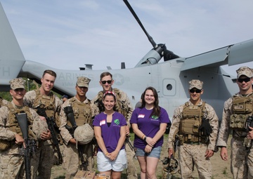 1/6 Marines showcase sea service capabilities