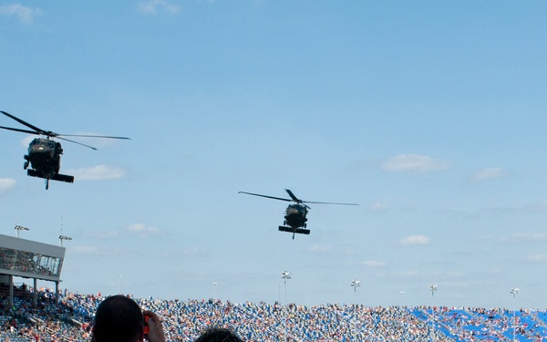Veterans, fans honor the fallen with NASCAR's 'An American Salute' at the Coca-Cola 600