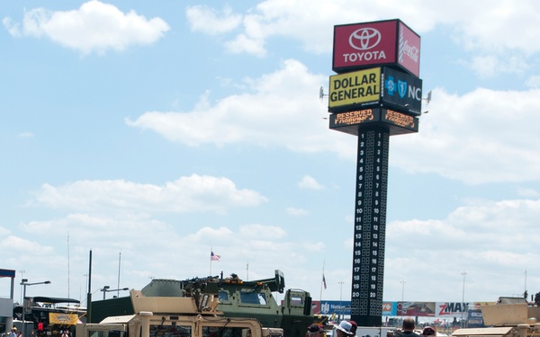 Veterans, fans honor the fallen with NASCAR's 'An American Salute' at the Coca-Cola 600
