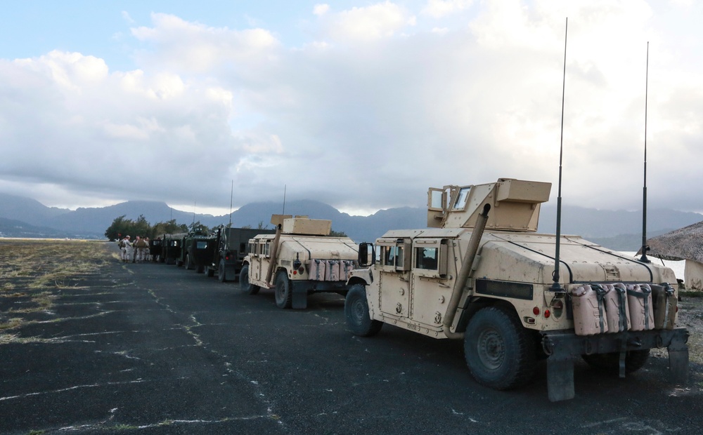 15th MEU Marines train in Hawaii