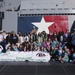 Girl Scouts tour USS San Antonio