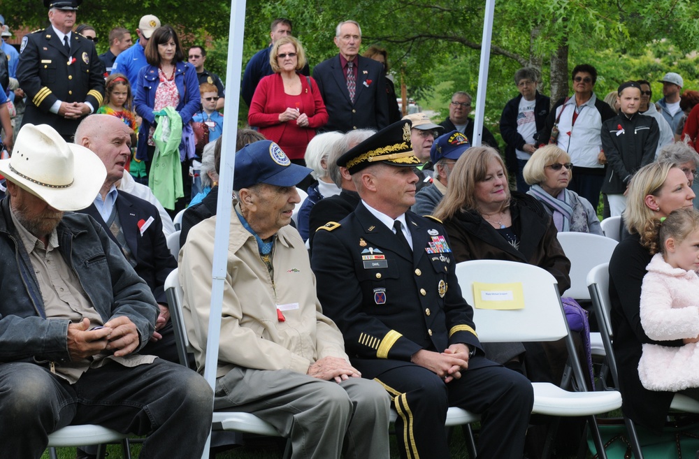 Memorial Day Observance ceremony