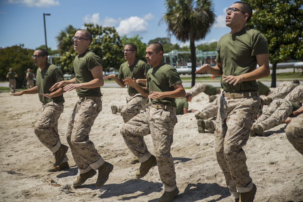 DVIDS - Images - Marine recruits gain discipline, motivation through ...
