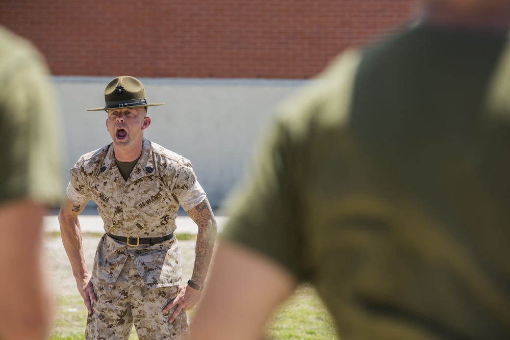 Marine recruits gain discipline, motivation through incentive training on Parris Island