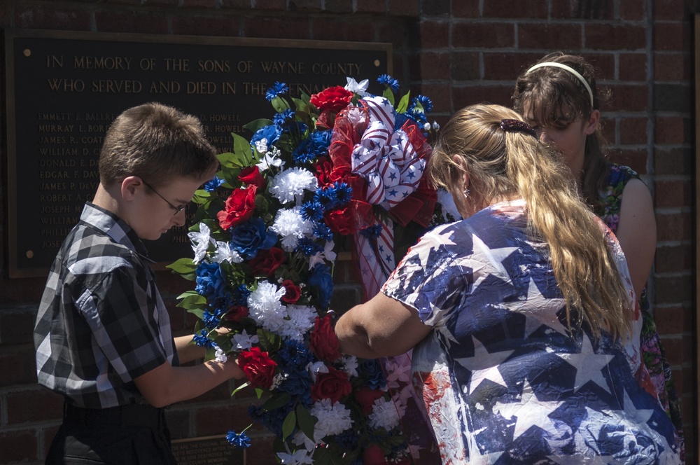 Base, community honors Gold Star family, fallen service members