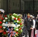 US Military senior leaders present the Armed Forces wreath during Memorial Day