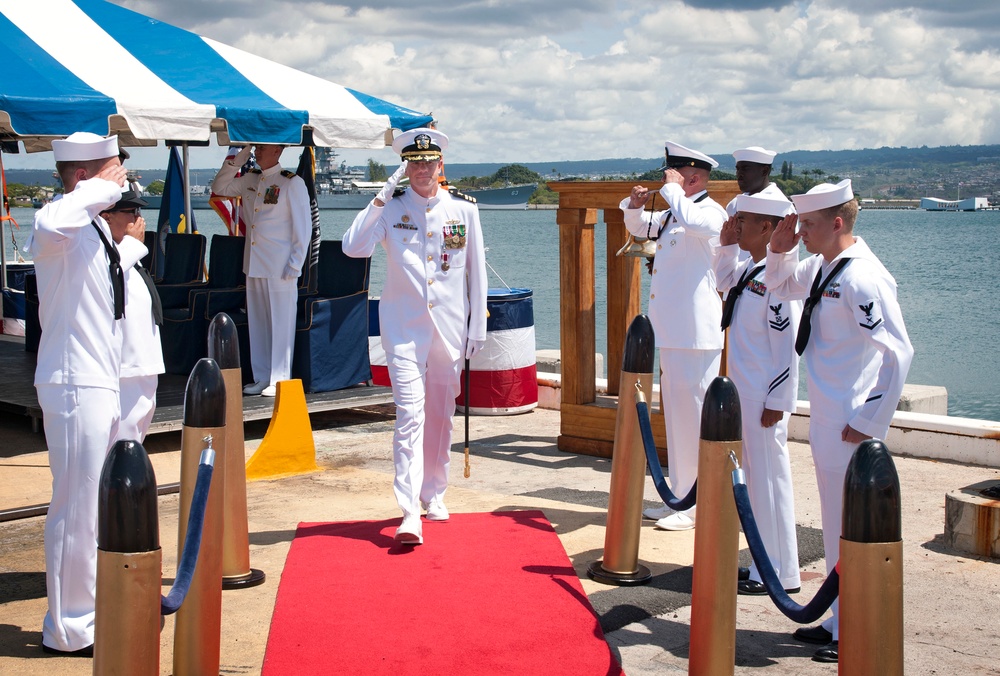 USS Chung-Hoon (DDG 93) change of command ceremony