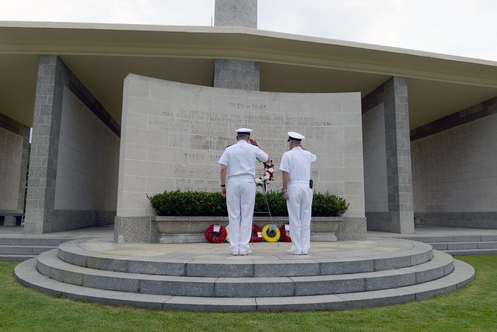 Wreath laying ceremony