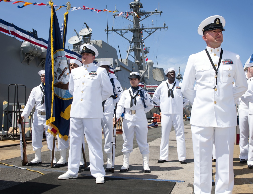 DVIDS - Images - USS Chung-Hoon (DDG 93) change of command ceremony ...