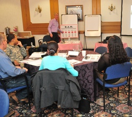 Dr. John Van Epp teachs class on R&amp;R