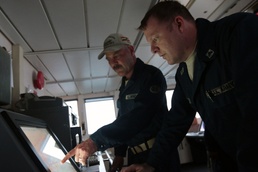 Army Logistics support vessel brings movement exercise to the sea