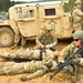 Combat medic renders aid during training exercise