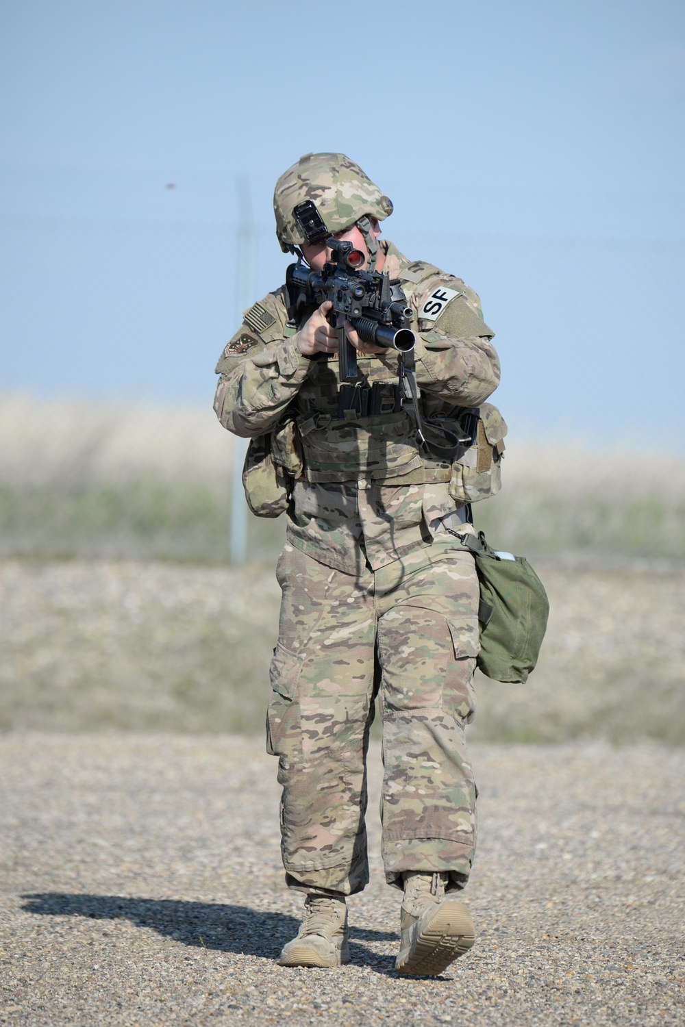 219 SFS provides missile field security during annual training period