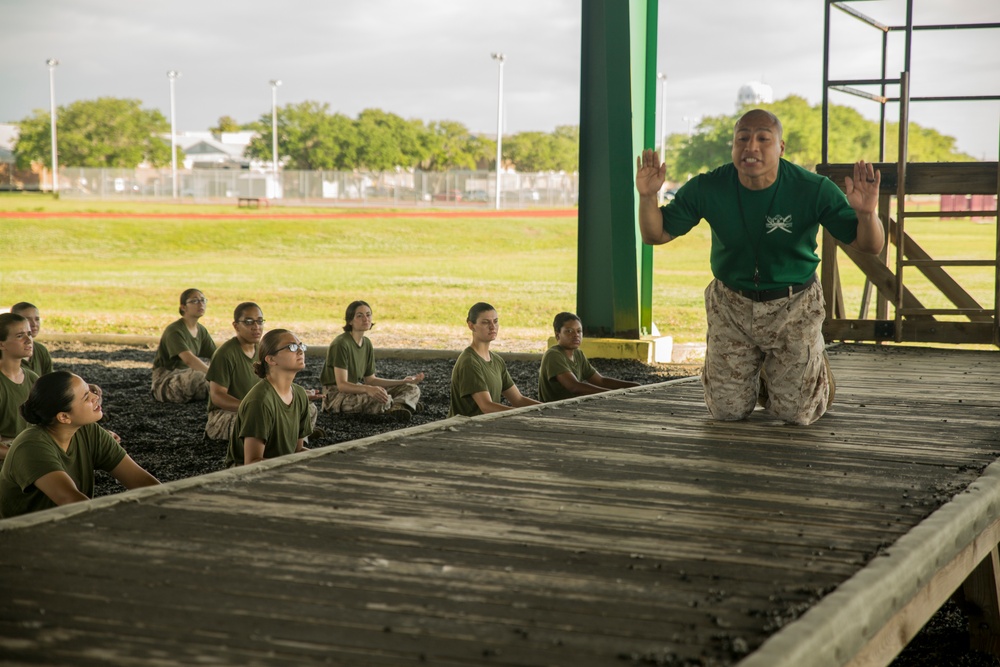 Marine recruits build self-confidence through martial arts training on Parris Island