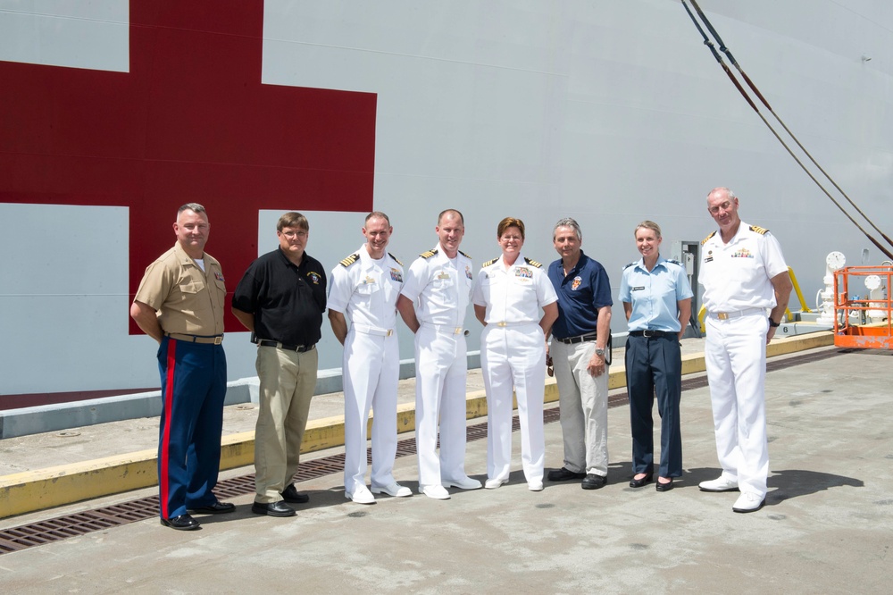 Pacific Partnership leadership group photo