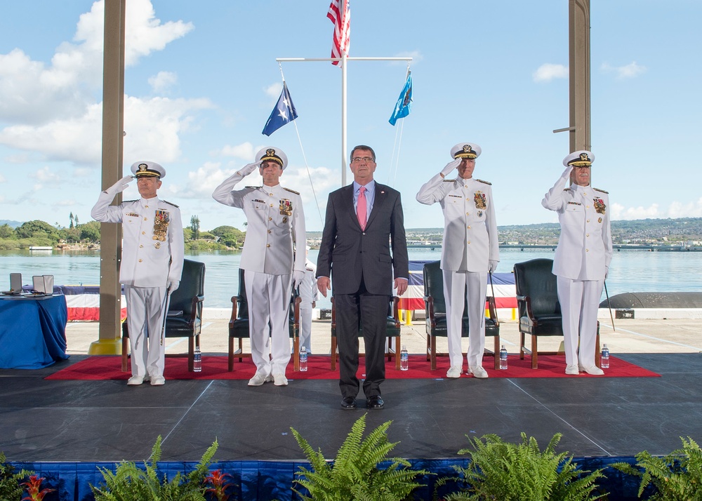 PACOM and PACFLT Change of Command