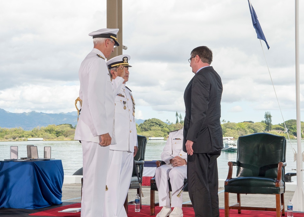 PACOM and PACFLT Change of Command