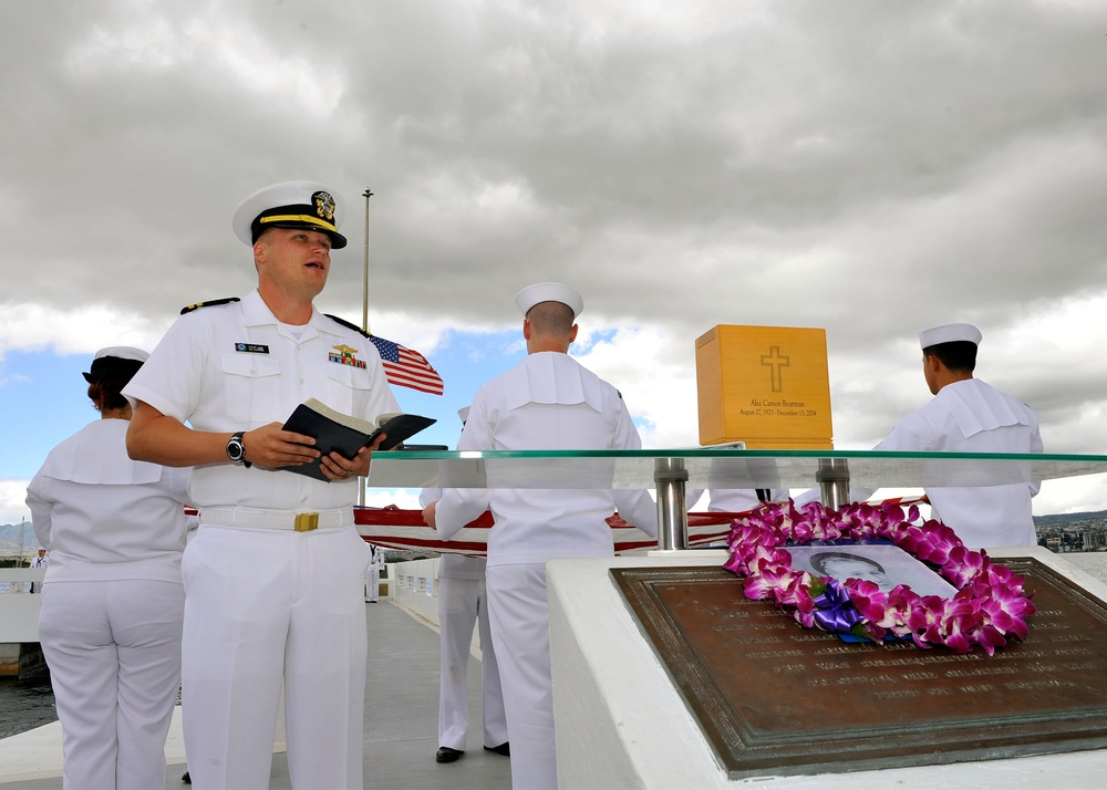 Pearl Harbor survivor remembered