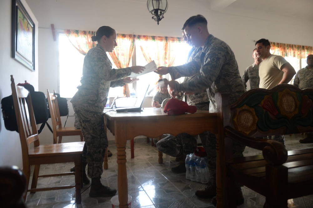 823rd Expeditionary RED HORSE Squadron arrives in Trujillo