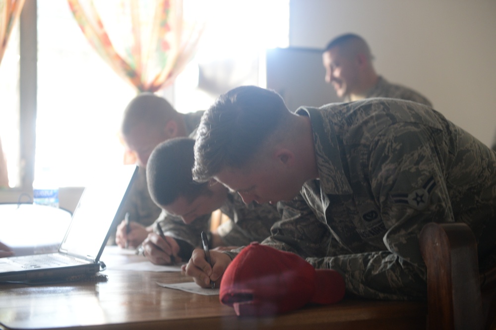 823rd Expeditionary RED HORSE Squadron arrives in Trujillo