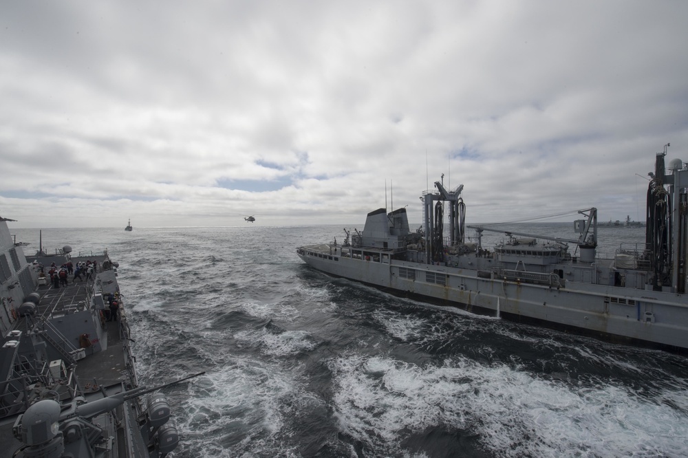 USS Jason Dunham replenishment