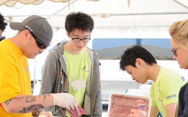 Sailors support Minamisanriku's 2015 International Friendship Festival