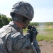 Security Forces Squadron members train to use the M203 and the M249