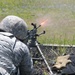 Security Forces Squadron members train to use the M203 and the M249
