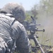 Security Forces Squadron members train to use the M203 and the M249
