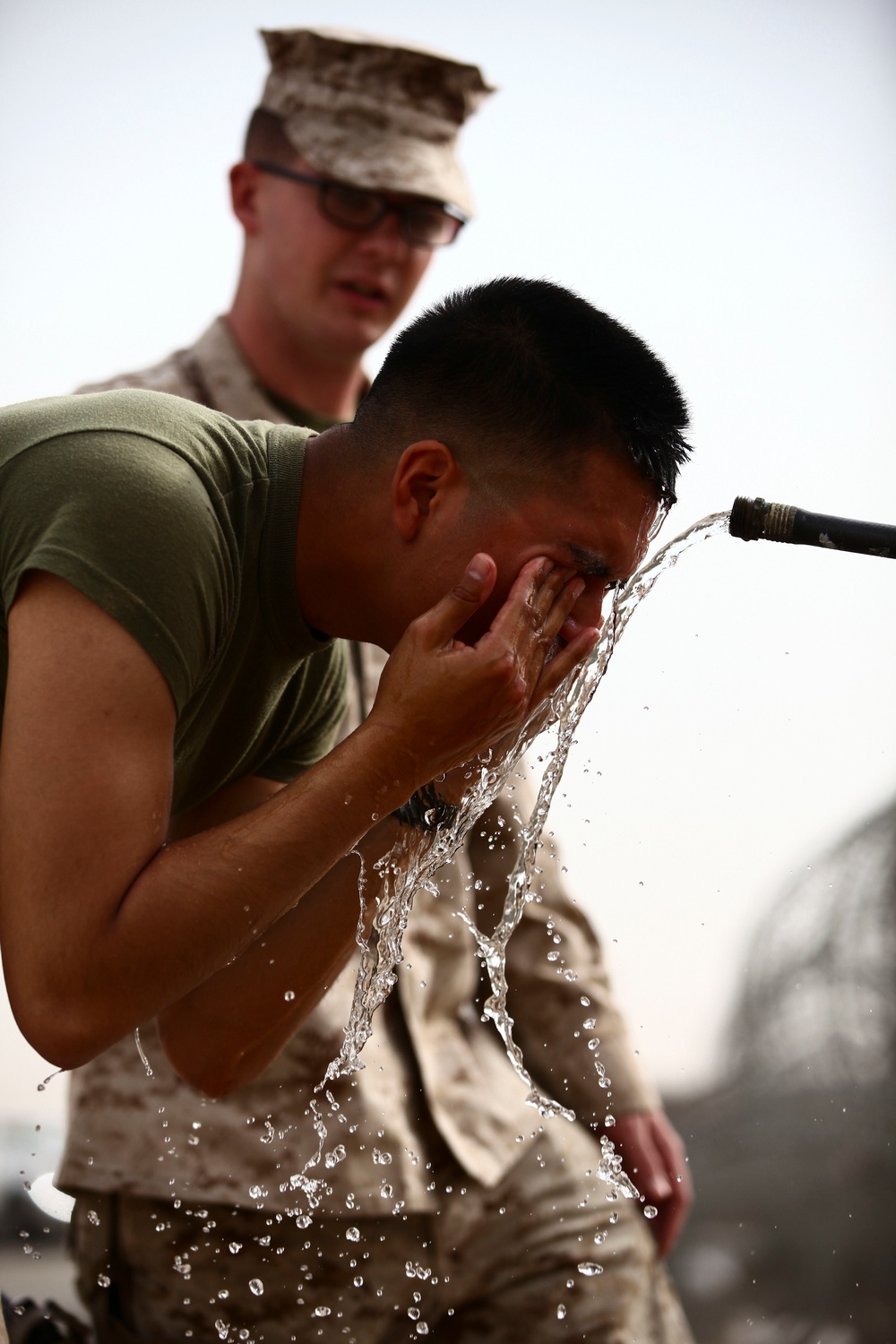 U.S. Marines Learn Nonlethal Weapons Techniques