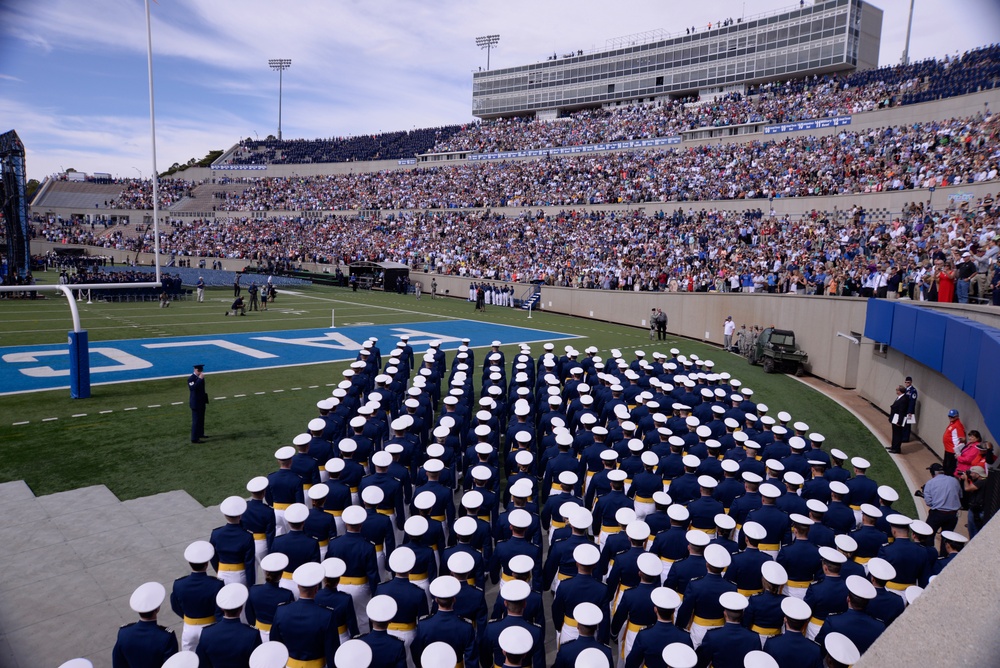 US Air Force Academy Class of 2015 Graduation