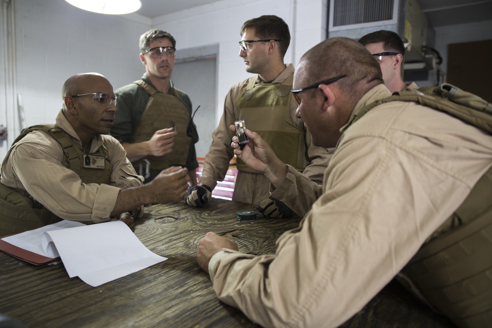 2nd EOD Marines Inert Explosives