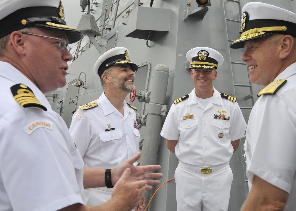 Canadian admiral commends Pearl Harbor Sailors for ‘a job well done’