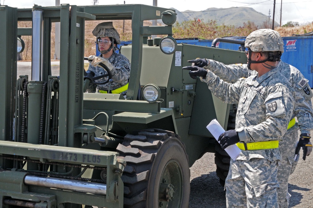 Forklift certification