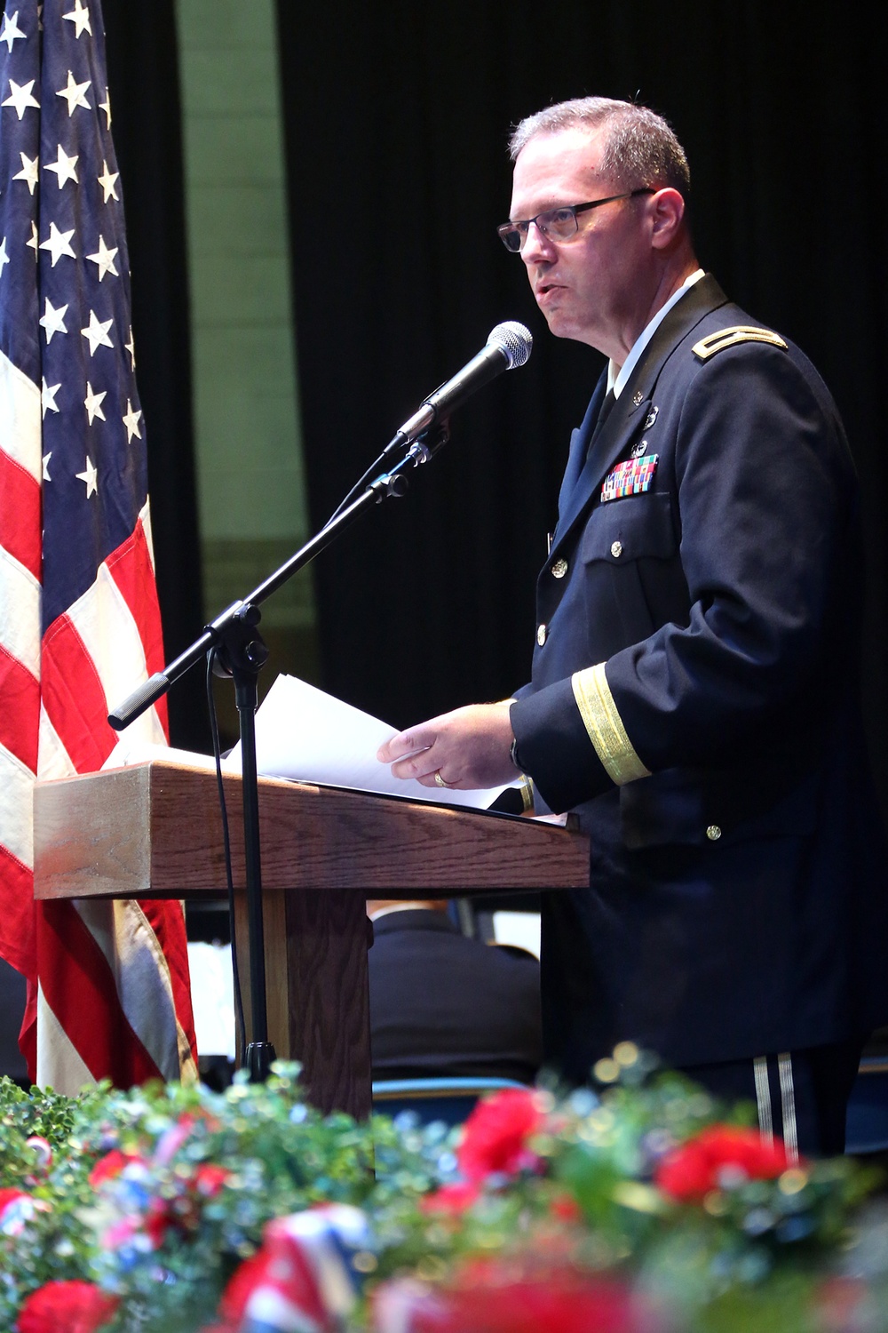Local Army Reserve general speaks on Memorial Day