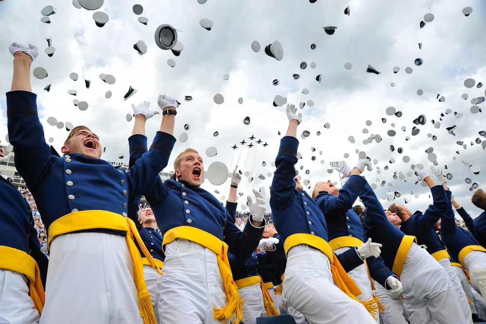 US Air Force Academy Class of 2015 Graduation Ceremony