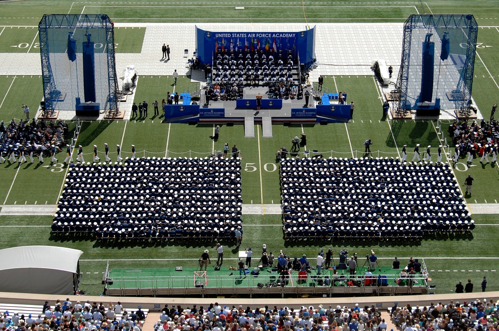 US Air Force Academy Class of 2015 Graduation Ceremony
