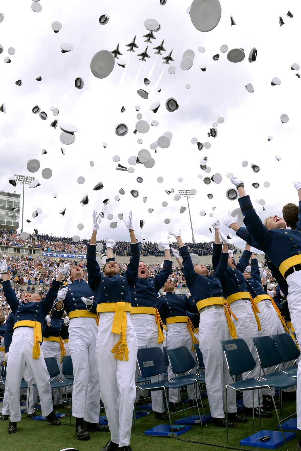 US Air Force Academy Class of 2015 Graduation Ceremony