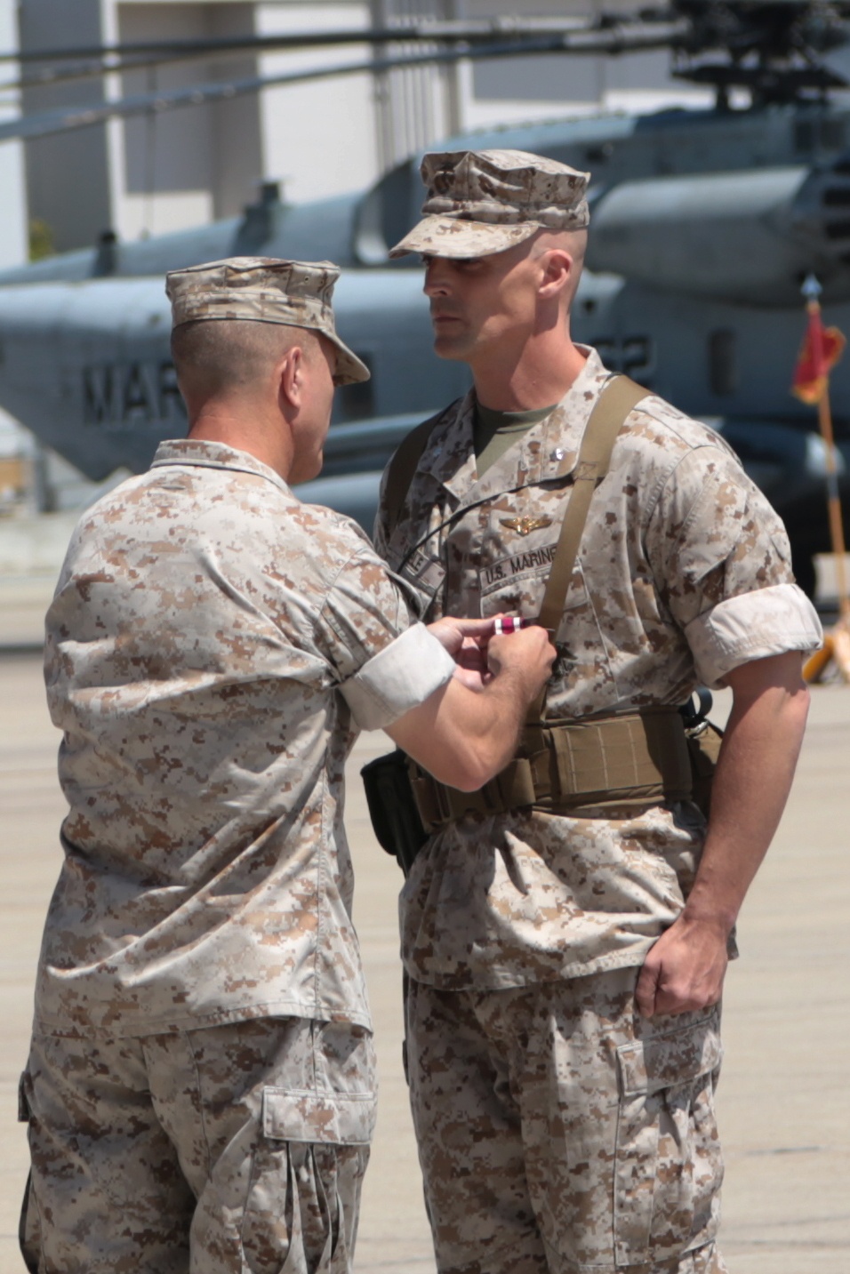 Marine Heavy Helicopter Squadron 465 Change of Command Ceremony