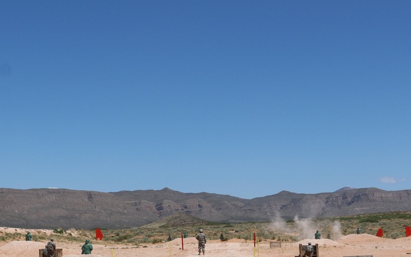 National Guard Soldiers charge through live-fire training