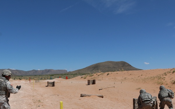 National Guard Soldiers charge through live-fire training