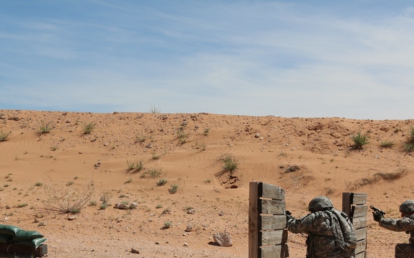 National Guard Soldiers charge through live-fire training