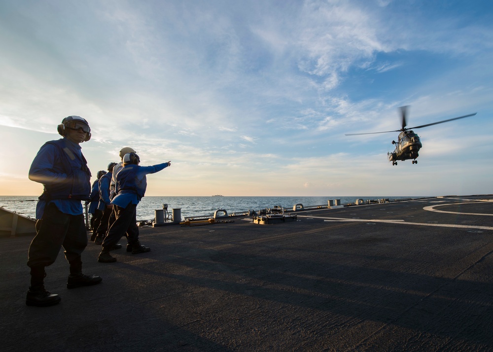 USS Ross operations