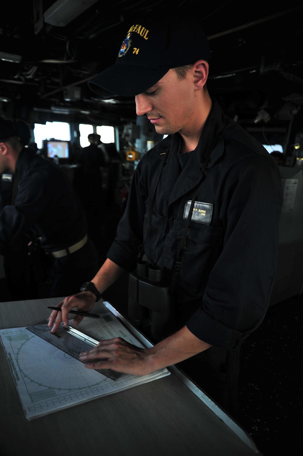 USS McFaul operations